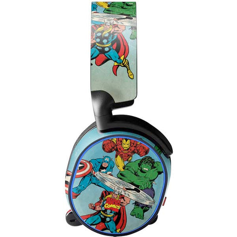 Marvel Classic Comics The Avengers SteelSeries Arctis 3 Skin